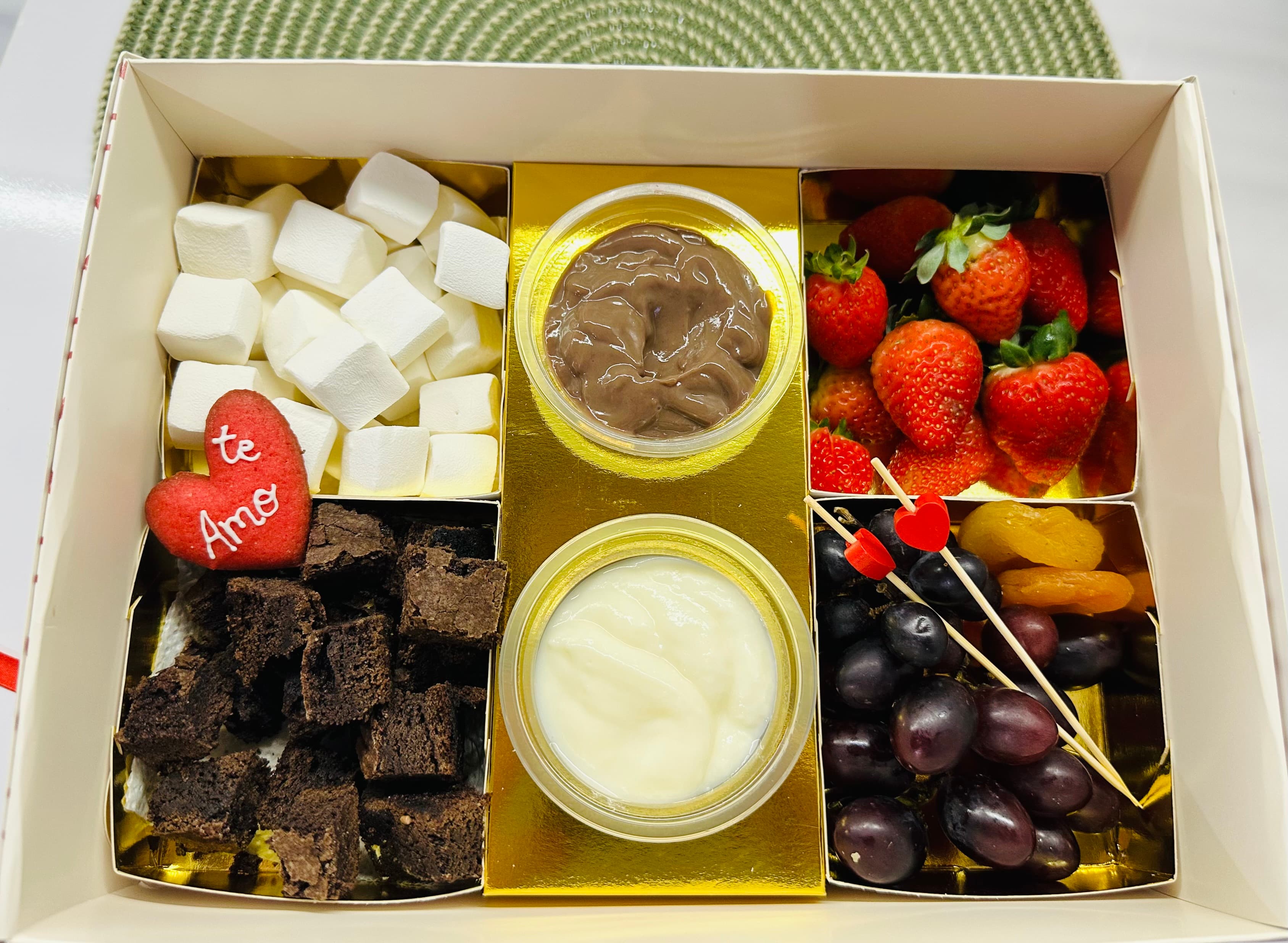 Fondue Meu Par - detalhe